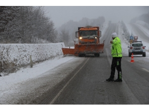 Karabük’te Tipi Ve Kar Etkili Oluyor
