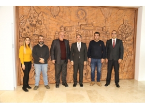 Küresel Gazeteciler Konseyi’nden Rektör Bağlı’ya Ziyaret