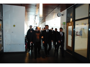 Bilkent Erzurum Okulları Erzurum Valisi Okay Memiş’i Ağırladı