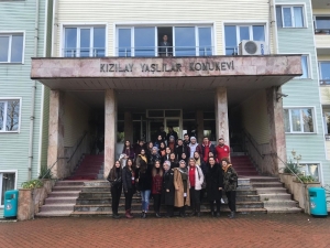 Üniversite Öğrencileri 2020’nin İlk Ziyaretini Yaşlılar Konukevine Gerçekleştirdi