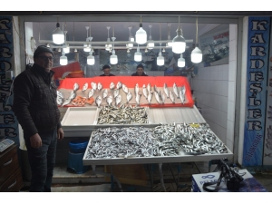 Fırtına Balık Tezgahlarını Vurdu