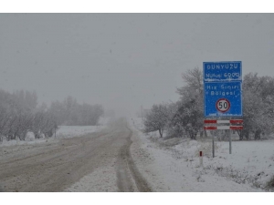 Günyüzü İlçesinde Okullar 1 Gün Tatil Edildi