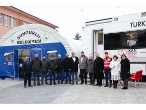 Sungurlu’da Kan, Kök Hücre Ve Organ Bağışı Kampanyası
