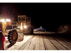 Malatya’da 26 Kırsal Mahalle Yolu Kar Nedeniyle Kapalı