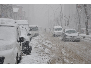 Yüksekova’da Cadde Ve Kaldırımlara Kar Atanlara Ceza