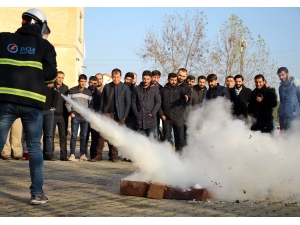 Dicle Elektrik’te Yangın Tatbikatı