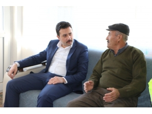 Kaymakam Fırat, Kıbrıs Gazisi’ni Ziyaret Etti