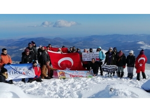 Dağcılardan Sarıkamış Tırmanışı