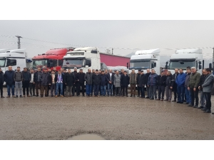 Milletvekili Aksoy, Kamyoncuların Derdini Dinledi