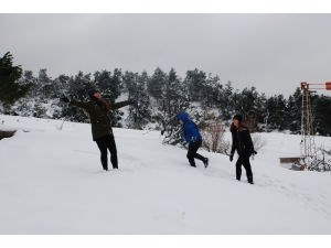 İzmirliler, Kar Sevinci Yaşadı