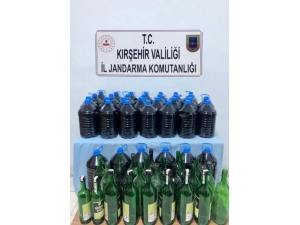 Jandarmadan Kaçak İçki Operasyonu