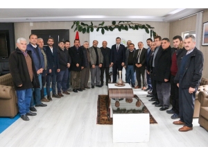 Baki Ersoy, Yahyalılı Nakliyecilerle Toplantı Yaptı