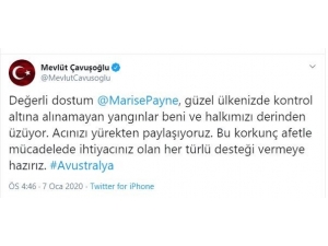 Dışişleri Bakanı Çavuşoğlu’ndan Avustralya Mesajı