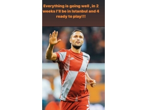 Andone’den Taraftara Mesaj: “2 Haftaya Geliyorum”