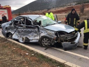 Denizli’de Trafik Kazası: 1 Ölü, 3 Yaralı