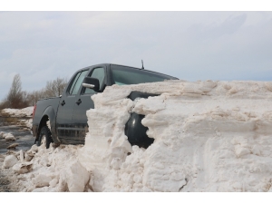 Sivas’ta Sürgün Karla Mücadeleyi Güçleştiriyor