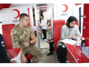 Tokat Jandarmasından Kan Bağışı