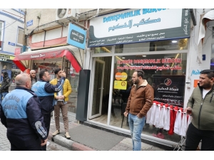 İlkadım’da Yabancı Tabelalara Sıkı Takip