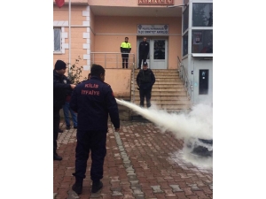 Kamu Görevlilerine Yangın Eğitime