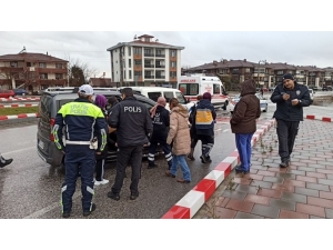 Düzce’de Kaza 1 Yaralı