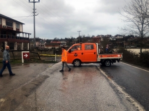 Sakarya’da Su Baskını Nedeniyle Bir Mahalle Sular Altında Kaldı