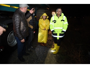 Başkan Bozdoğan, 48 Saat Nöbet Tuttu