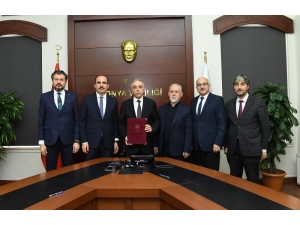 Bozkır’a Yapılacak 8 Derslikli Okulun Protokolü İmzalandı