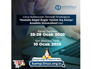 Ücretsiz Özgür Yazılım Eğitimleri Anadolu Üniversitesi’nde