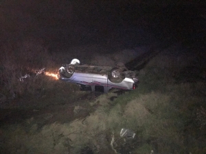 Takla Atan Kamyonetin Sürücüsü Öldü