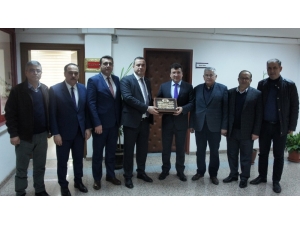 Atb’den Kaymakam Şahin’e Ziyaret