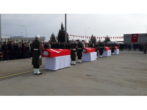 Şehitler Memleketlerine Uğurlanıyor