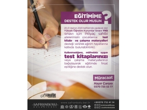 "Eğitimime Destek Olur Musun" Kampanyası