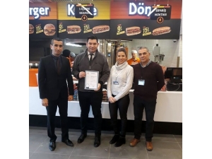 Köfteci Yusuf 100. İşletme Belgesini Aldı
