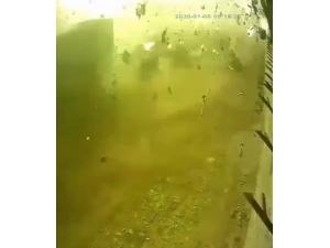 İran’da Düşen Uçağın Patlama Anının Görüntüleri Ortaya Çıktı