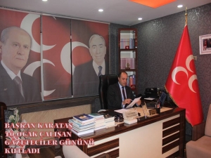 Başkan Karataş’tan 10 Ocak Çalışan Gazeteciler Günü Mesajı