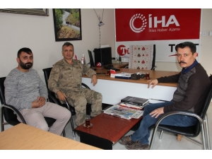 İl Jandarma Komutanı Atasoy’dan İha’ya Ziyaret