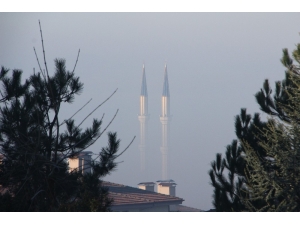 Düzce’de Sis Kartpostallık Görüntüler Ortaya Çıkardı