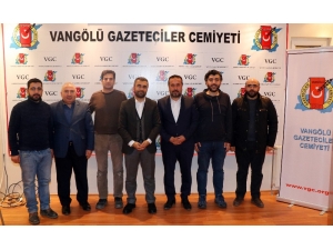 Başkan Say’dan Vangölü Gazeteciler Cemiyetine Ziyaret