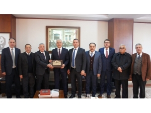 Aydın Ticaret Borsası’ndan Emniyet Müdürü Mehmet Ekici’ye Ziyaret