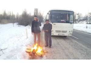 Soğuk Hava Araçların Mazotunu Dondurdu