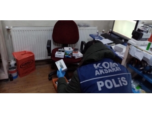 Aksaray’da Kaçak Elektronik Sigara Operasyonu