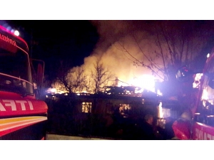 Pansiyonda Yangın Çıktı