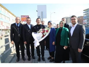 Bakan Yardımcısı Aksu’dan Ak Parti’ye Ziyaret