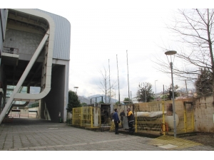 Söğütlü Atletizm Stadındaki Yangına İnceleme