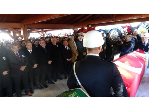 Antalya Eski İl Emniyet Müdürü Canca Son Yolculuğuna Uğurlandı