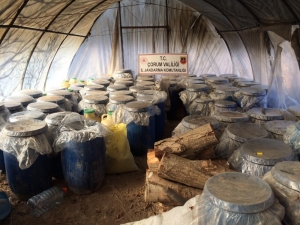 Jandarma’dan Yeni Yılın İlk Kaçak İçki Operasyonu