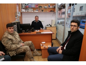 Polis Ve Jandarma’dan Gazetecilere Ziyaret