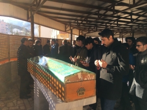 Liseli Emre Dualarla Uğurlandı