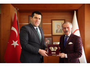 Kuzey Makedonya Devlet Bakanı’ndan Başkan Aydıner’e Ziyaret