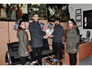 Yükmeusder’den Gazeteci Tek’e Ziyaret